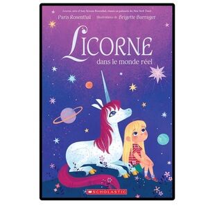 BUNDLE & SAVE🦄 FRENCH Licorne dans le monde réel Softcover Book